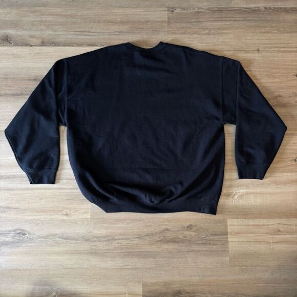 Grateful Dead Junk Food Black Classic Retro Crewneck Unisex Sweatshirt Size XL - Picture 5 of 5